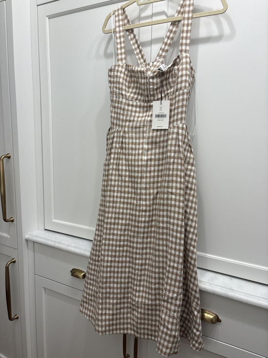 Reformation Dresses & Skirts - Reformation Roma Linen Dress Natural - Size 4